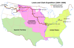 Expedition route