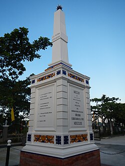 Monument to Simón de Anda y Salazar in Bacolor