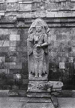 Shiva statue in main chamber of Prambanan