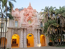 Casa de Balboa at Balboa Park is home to the San Diego History Center.