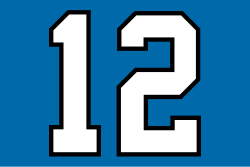 The 12th Man flag of the Seattle Seahawks