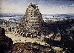 Tower of Babel, by Lucas van Valckenborch, 1594, Louvre Museum