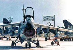A-7Ds of the 354th Tactical Fighter Wing at Korat, 1972
