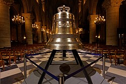 In 2013, one of Notre-Dame de Paris' new bells was named Benoît-Joseph after Benedict.