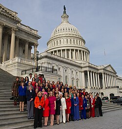 Women U.S. representatives of the 113th CongressGender of the members of the House of Representatives.