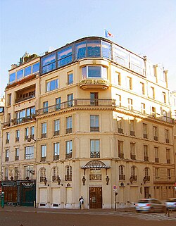 The Tour d'Argent restaurant in Paris, France