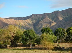 The Zambales Mountains seen from San Antonio