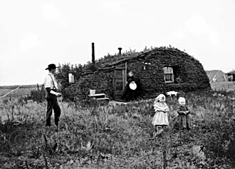 Norwegian settlers in North Dakota, 1898