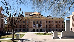 The original Arizona State Capitol in Phoenix