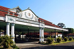 Pagelaran, the front hall of the Royal Palace of Yogyakarta
