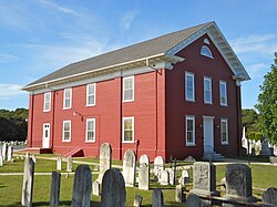 Cold Spring Presbyterian Church, rebuilt in 1823, near Cape May County, New Jersey
