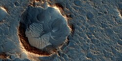 Image taken by HiRISE of Acidalia Planitia on May 17, 2015, where the novel The Martian and its film adaptation take place