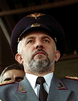 Aslan Maskhadov, who devised the plan for Operation Jihad and signed the Khasavyurt Accord