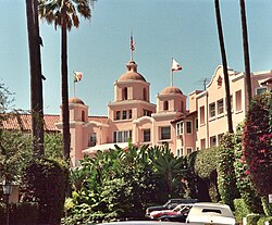 The Beverly Hills Hotel was the first substantial building project in what developed into Beverly Hills.