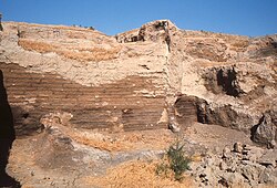 The earliest excavations of the site