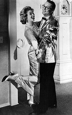 With husband Steve Allen in 1961