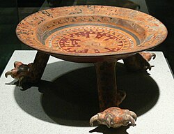 Ceramic plate from Monte Albán