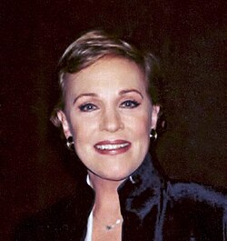 Andrews pictured in 2003, the year she was nominated for an Emmy Award for Eloise at Christmastime