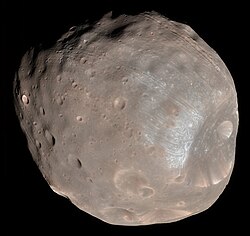 Phobos was the primary object of study for the Phobos 1 spacecraft.