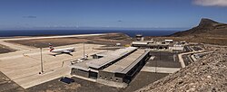 The airport of Saint Helena