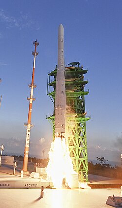 KSLV-II Nuri during liftoff