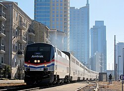 Amtrak's Texas Eagle stops in Austin twice daily.