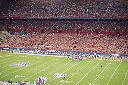 Arizona Stadium has a total capacity of 55,675.