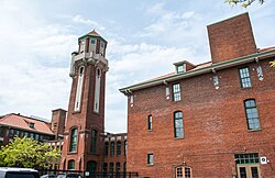 The Tower Press Building in the Superior Arts District