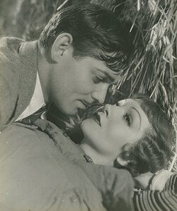 Clark Gable and Claudette Colbert in It Happened One Night (1934)