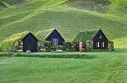 Turf houses have been constructed since Iceland was settled in the 9th century.