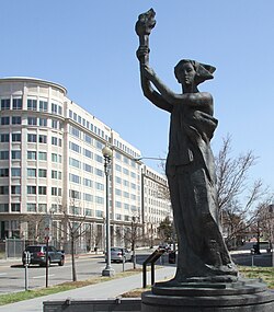 The "Victims of Communism Memorial" in Washington, DC.