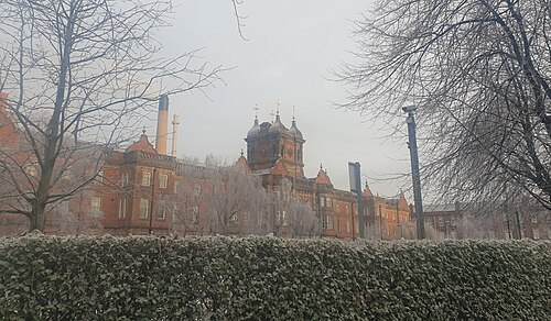 Leeds Union Workhouse, now the Thackray Museum of Medicine, built 1858–1861 in the long corridor design