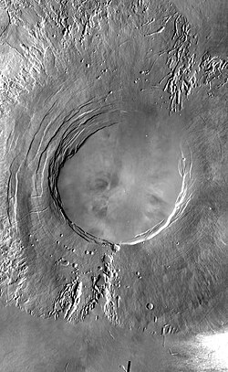 THEMIS image mosaic of Arsia Mons