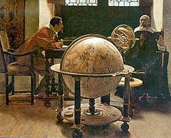 Galileo e Viviani, by Tito Lessi, 1892