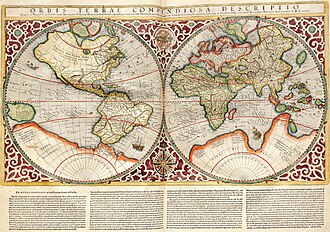 Gerardus Mercator in his Atlas Cosmographicae (1595) used a prime meridian somewhere close to 25°W, passing just to the west of Santa Maria Island in the Azores in the Atlantic Ocean. His 180th meridian runs along the Strait of Anián (Bering Strait)