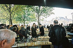 The South Bank Book Market, London, England