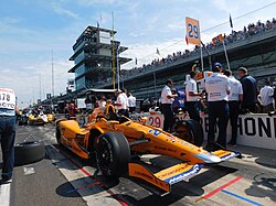 Indianapolis is home to the annual Indianapolis 500 race.