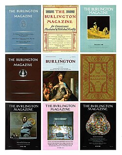 A selection of historical issues of The Burlington Magazine.