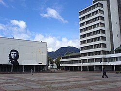 National University of Colombia: Plaza Central (a.k.a. Francisco de Paula Santander Plaza)