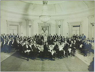 Sigma Xi dinner at Yale University circa 1911