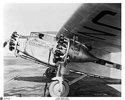 TAT Ford 5-AT-B flown by Lindbergh