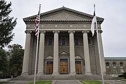 First Congregational Church in Toledo, Ohio, 2019, featuring windows created by Louis Comfort Tiffany