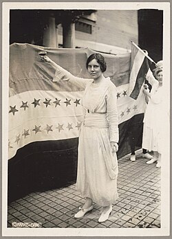 Strategist and activist Alice Paul guided and ran much of the Suffrage movement in the U.S. in the 1910s.