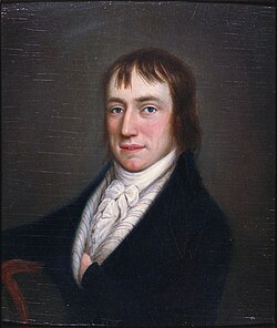 Wordsworth in 1798, about the time he began The Prelude.[13]