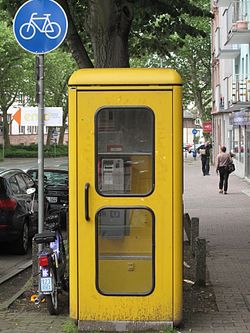 Phone booth in Germany (2013)