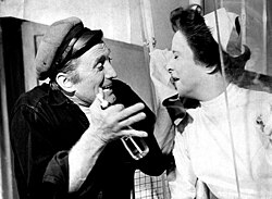 With Joan Tetzel in the 1963 Broadway play One Flew Over the Cuckoo's Nest