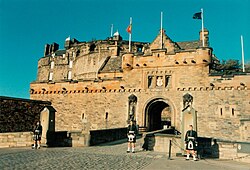 Sentries guarding the Gatehouse