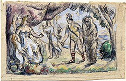 Paul Cézanne, Aeneas Meeting Dido at Carthage, c. 1875, Princeton University Art Museum