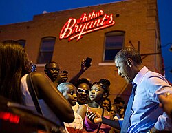 President Obama visits Arthur Bryant's barbecue