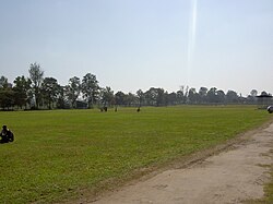 Old polo field in Imphal, Manipur